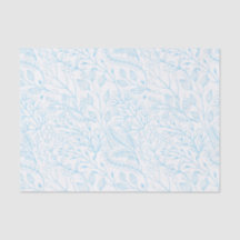 Baby Pastel Bleu Clair Floral Élégant Mariage
