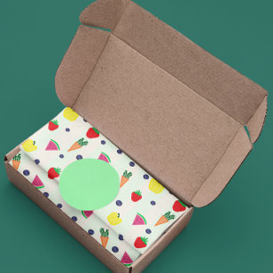 Papier Mousseline Baby Shower Marché de Producteurs Locaux