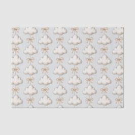 Papier Mousseline Baby Shower Pale Blue Cloud Nine