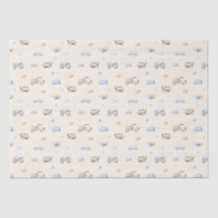 Papier Mousseline Baby shower pour garçons de transport d'aventure