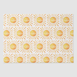 Papier Mousseline Baby-Shower Rayon de Soleil