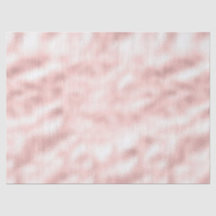Papier Mousseline Baby Shower Rose Fille Glamour