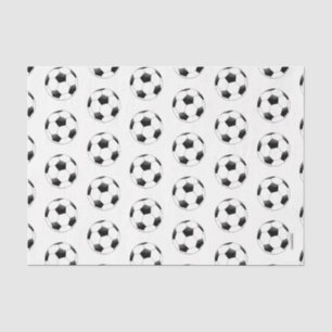 Papier Mousseline Bal de soccer HAMbWG