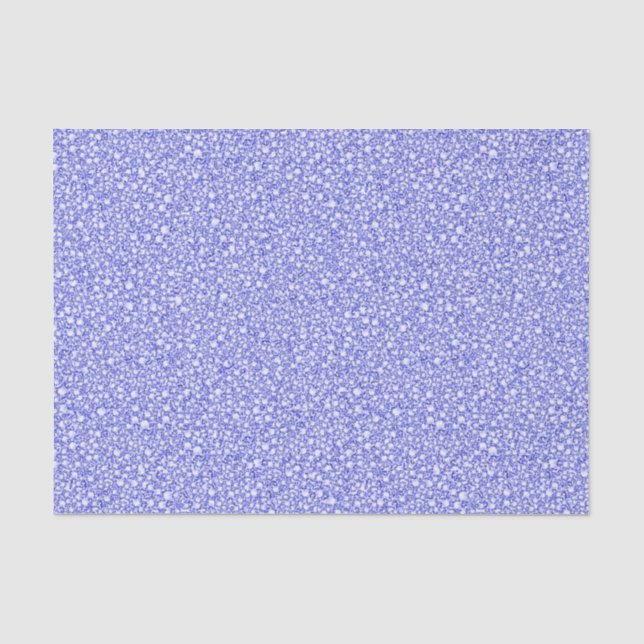 Papier Mousseline Balises Bleues Croisées Look Parties scintillant P (Recto)