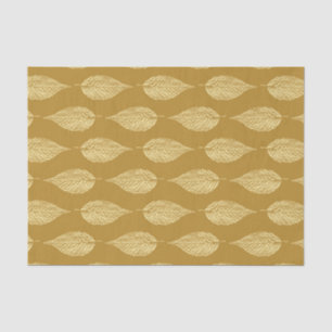 Papier Mousseline Balle en feuille de hêtre Impression, Jaune de mou