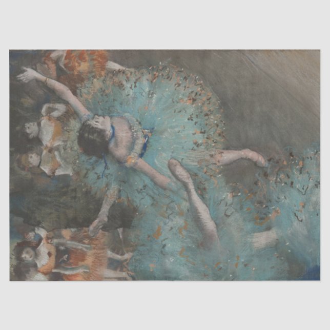 Papier Mousseline Ballerina Dancer par Degas Craft Découpage Envelop (Recto)