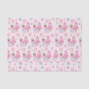 Papier Mousseline Ballet Casse-noix rose mignon