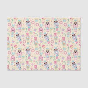 Papier Mousseline Ballet Casse-noix rose mignon