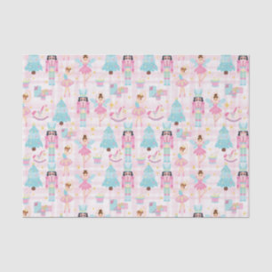 Papier Mousseline Ballet Casse-noix rose mignon
