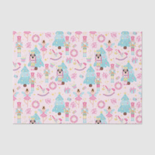 Papier Mousseline Ballet Casse-noix rose mignon