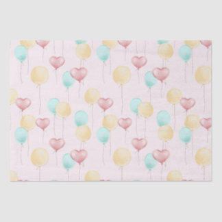 Papier Mousseline Ballons Bébés doux