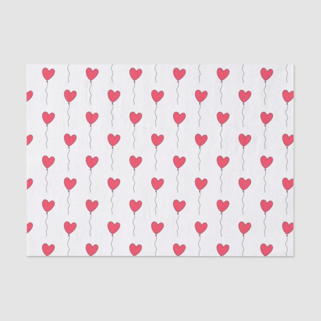 Papier Mousseline Ballons cardiaques (Recto)