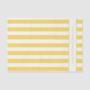 Papier Mousseline Bandes De Transats Jaunes