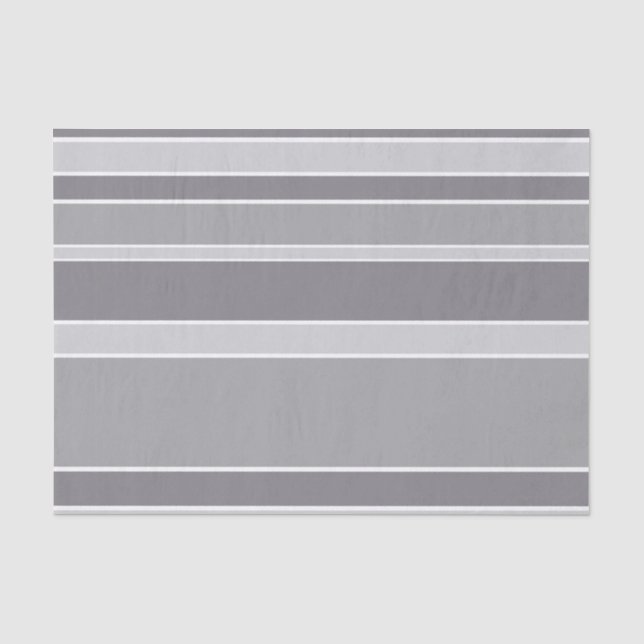 Papier Mousseline Bandes grises (Recto)