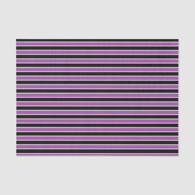 Papier Mousseline Bandes pourpres, noires et blanches (Recto)