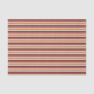 Papier Mousseline Barres horizontales de bonbons (grande échelle)