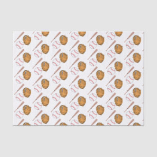 Papier Mousseline Baseball Sports Petit Rookie Boy Baby shower