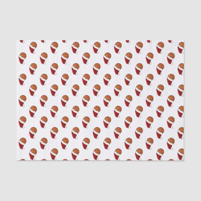 Papier Mousseline Basket de Noël (Recto)