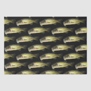 Papier Mousseline Basse Poisson Masculine Motif Mens