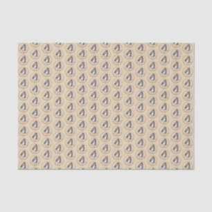 Papier Mousseline Basset Hound Peinture Chiot - Art Chien original