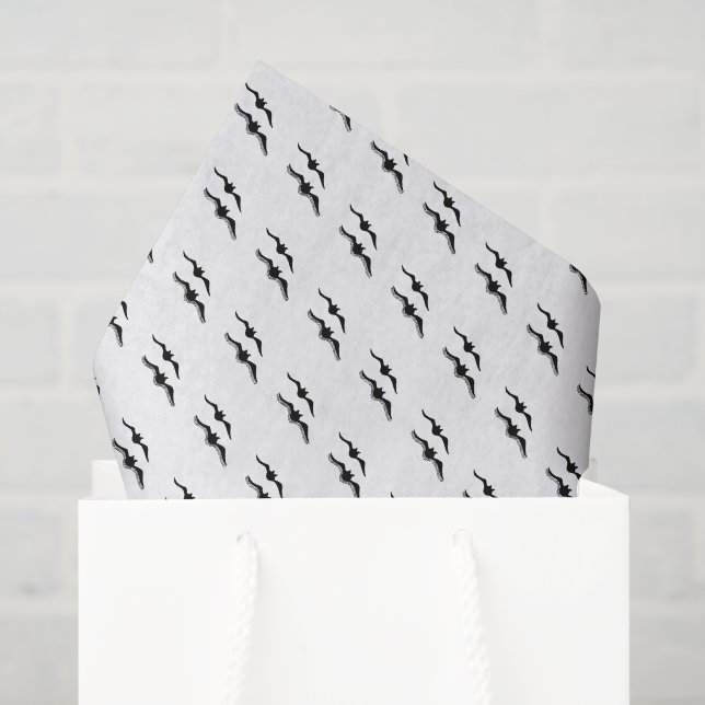 Papier Mousseline Bateaux volants, Halloween (Sac cadeau)