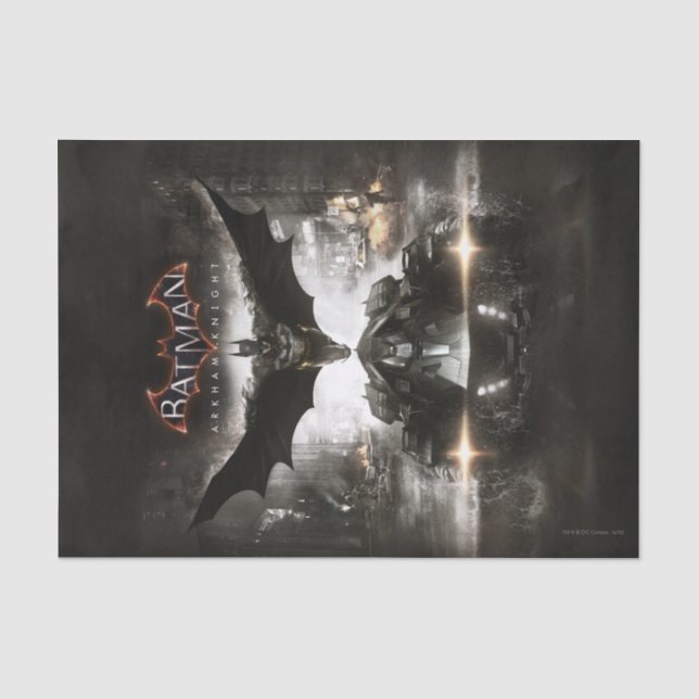 Papier Mousseline Batman Arkham Knight Key Art (Recto)