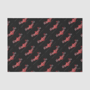 Papier Mousseline Batman Arkham Knight Logo rouge