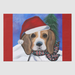 Papier Mousseline Beagle