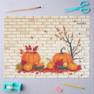 Papier Mousseline Beau Bon thanksgiving moderne automne