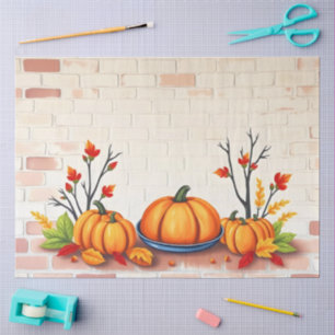 Papier Mousseline Beau Bon thanksgiving populaire Automne