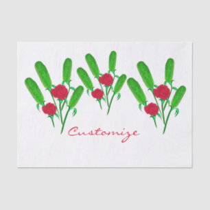 Papier Mousseline Beau bouquet de chiche avec Thunder_Cove Rose