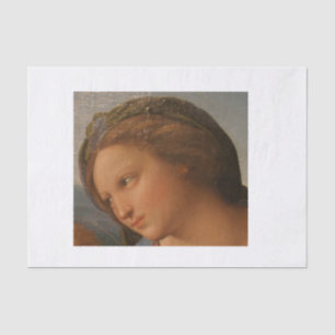 Papier Mousseline beau découpage de visage