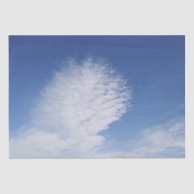 Papier Mousseline Beau nuage (Recto)