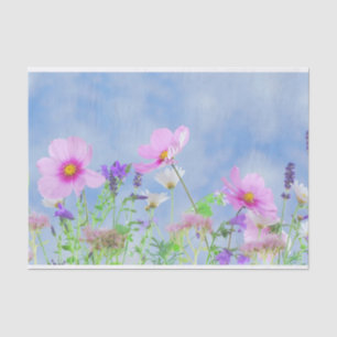 Papier Mousseline Beauté florale