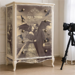 Papier Mousseline Beauté Victorienne Le Baiser de Dracula Romance Go