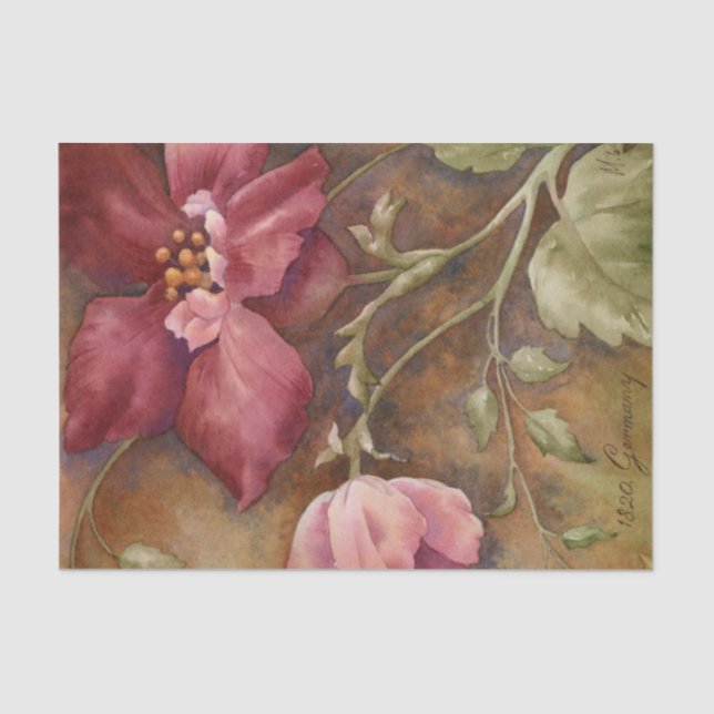 Papier Mousseline Beautés antiques I (Recto)