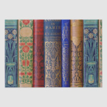 Beautiful Book Spines (Paris) Découpage
