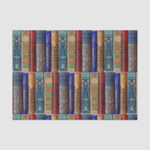 Papier Mousseline Beautiful Book Spines (Paris) Découpage