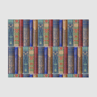 Papier Mousseline Beautiful Book Spines (Paris) Découpage