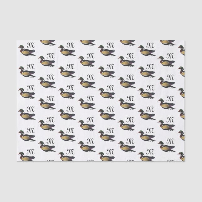 Papier Mousseline Beautiful Duck (Recto)
