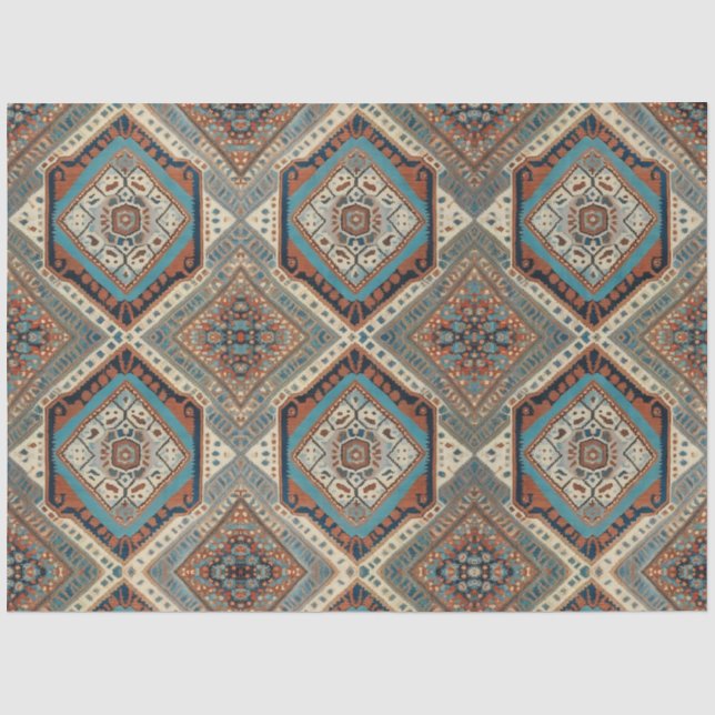Papier Mousseline Belle collection populaire de vieux Motifs turcs (Recto)