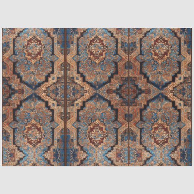Papier Mousseline Belle collection populaire Perse vieux Motif (Recto)
