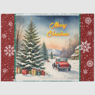Papier Mousseline Belle collection tendance Festive de Noël