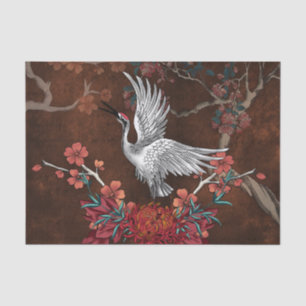 Papier Mousseline Belle grue