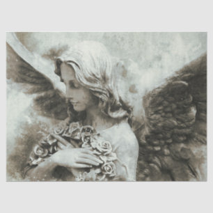 Papier Mousseline Belle page de découpage Angel 