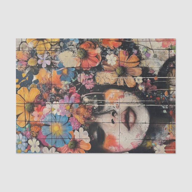 Papier Mousseline Belles Fleurs1 (Recto)