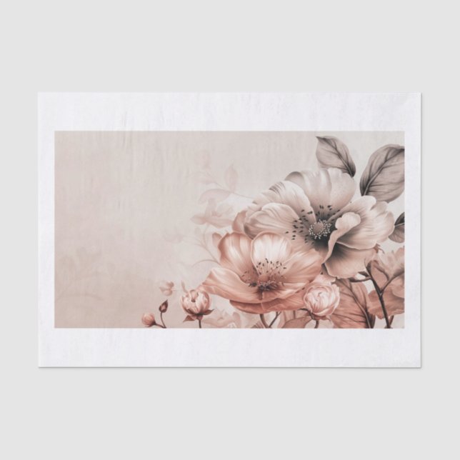 Papier Mousseline Belles fleurs16 (Recto)