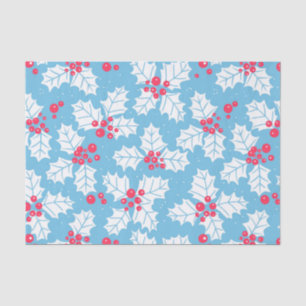 Papier Mousseline Beurre creux sur bleu