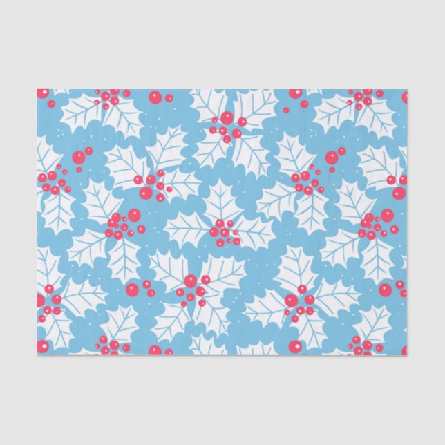 Papier Mousseline Beurre creux sur bleu (Recto)