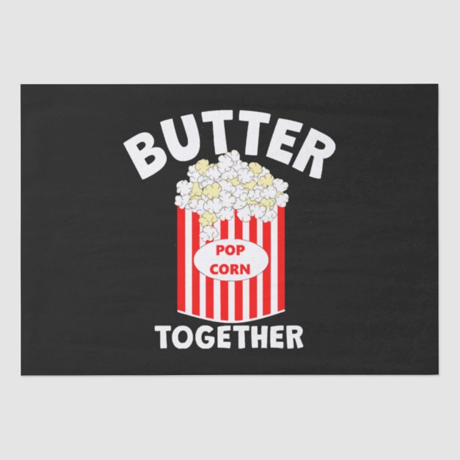 Papier Mousseline BEURRE Ensemble Film Popcorn (Recto)